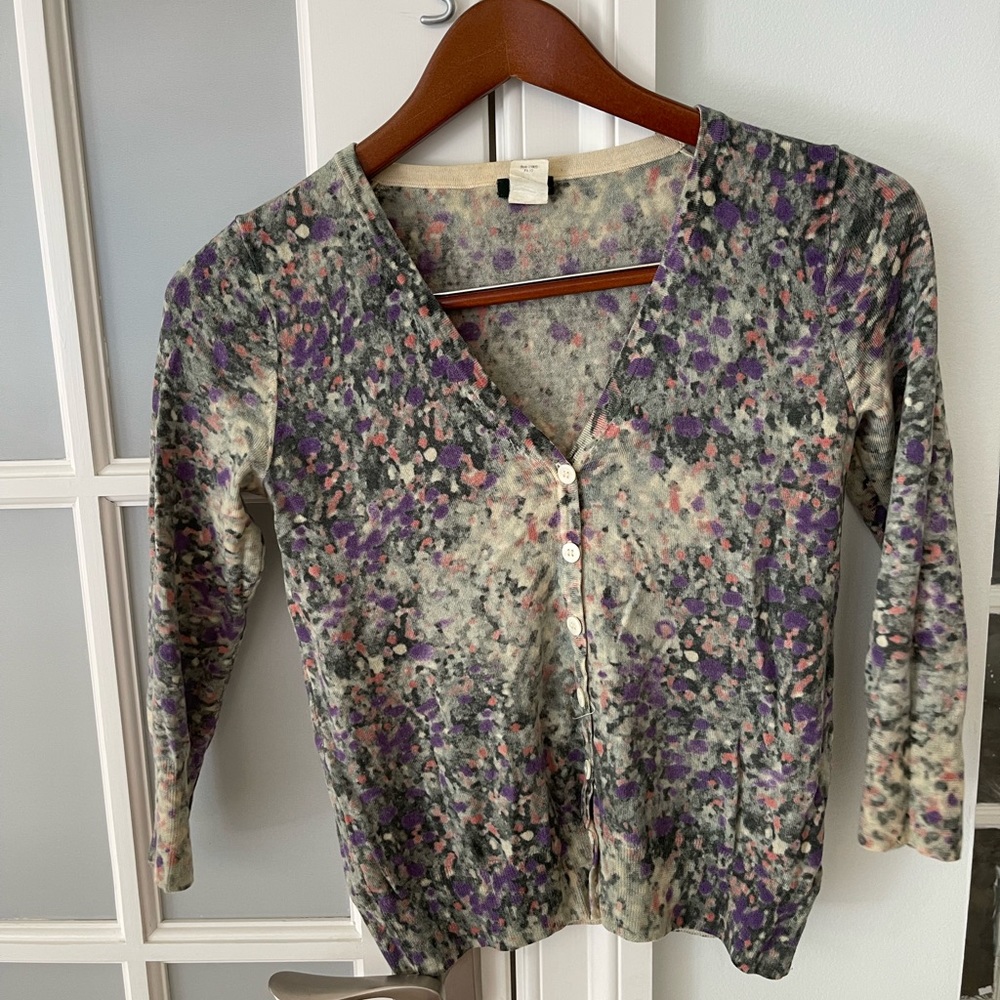 J.Crew water color sweater xs